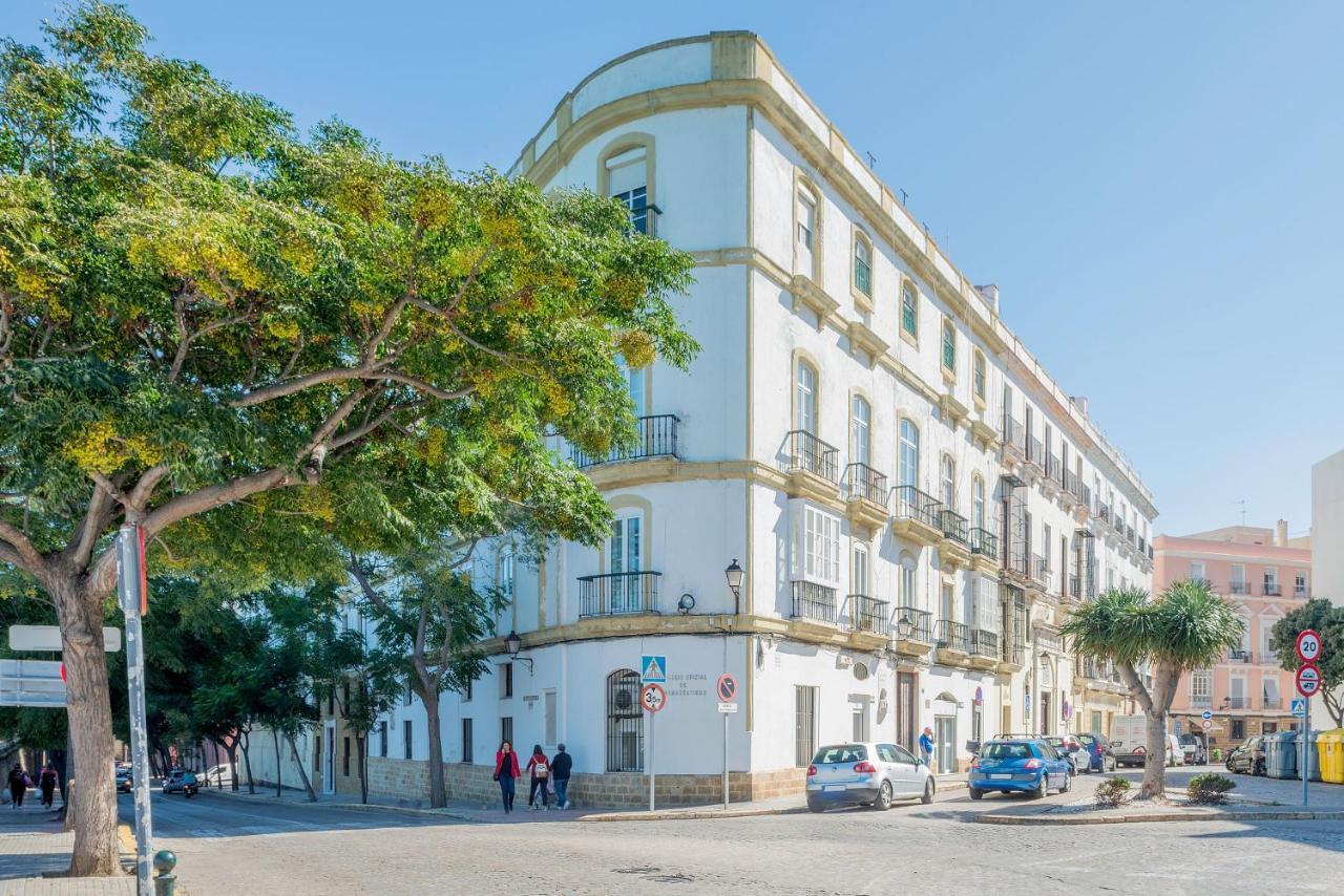Apto Argueelles Vistas A La Bahia Cádiz Exterior foto